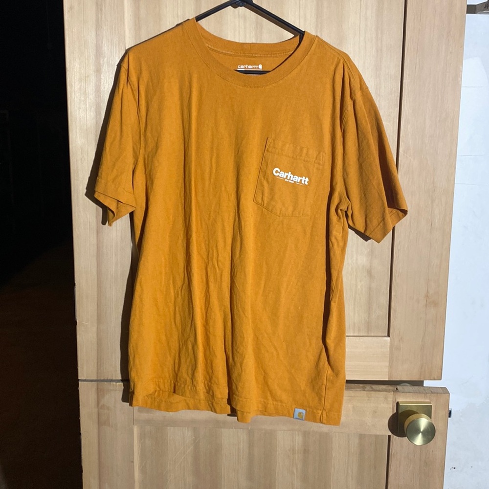 Carhartt shirt mustard